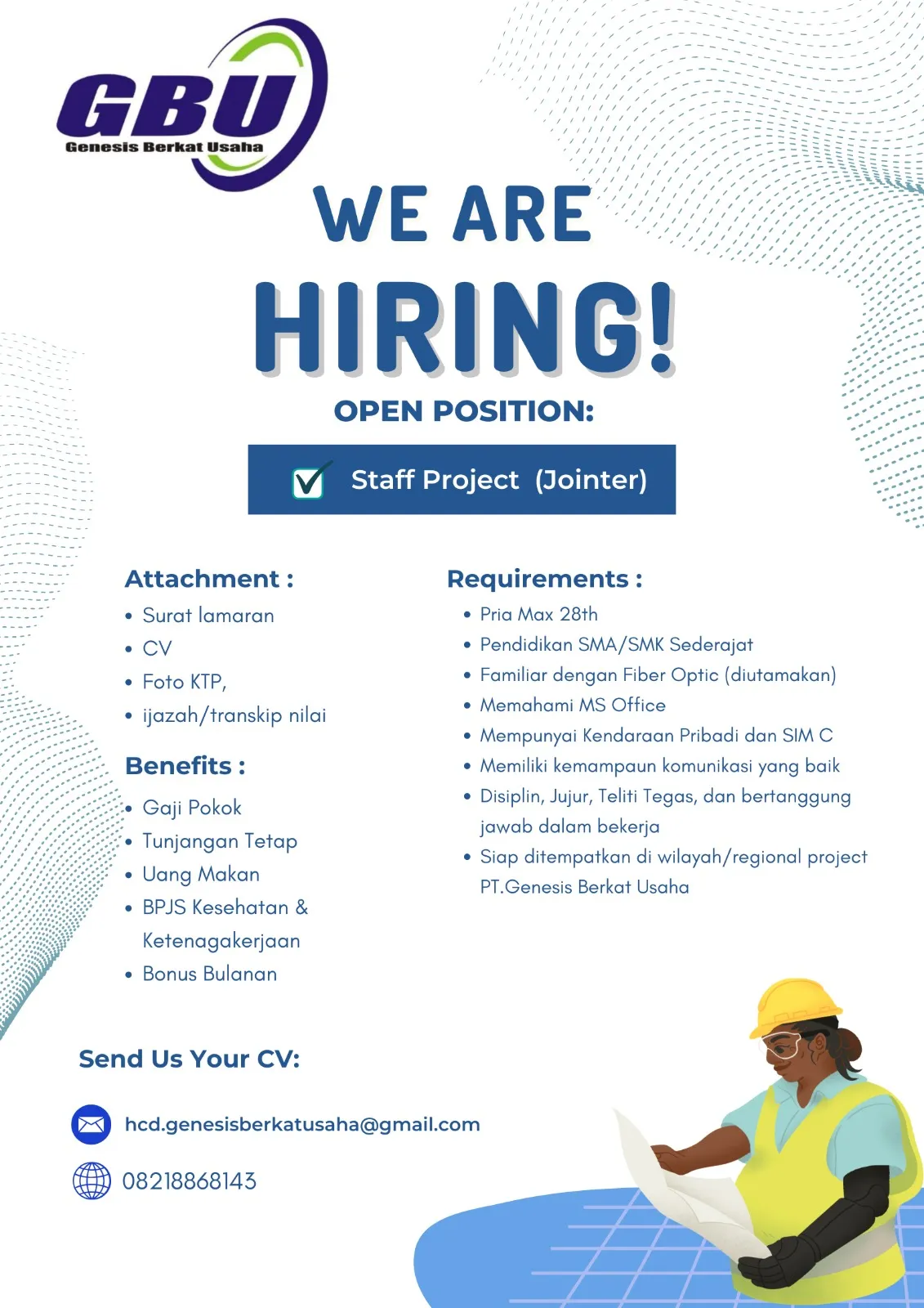 Flyer Lowongan Pekerjaan